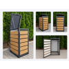 ZABUDOWA ŚMIETNIKOWA 1x120L kolor DREWNO
